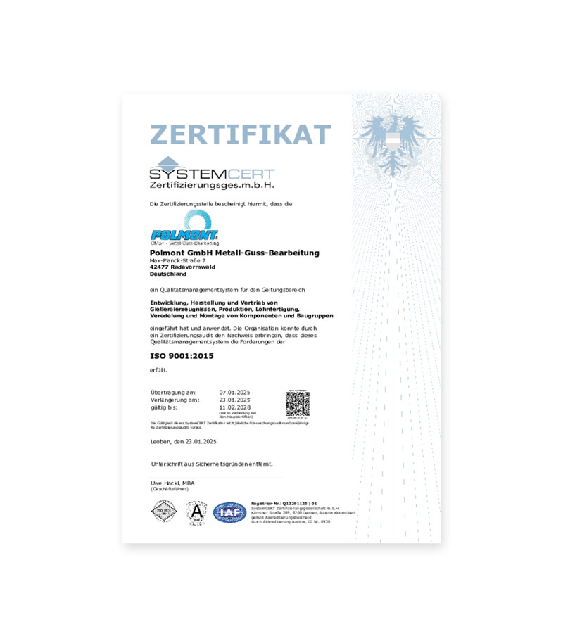 Zertifikat